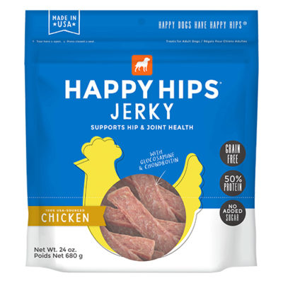 Happy Hips Chicken Jerky Dog Treats 24oz